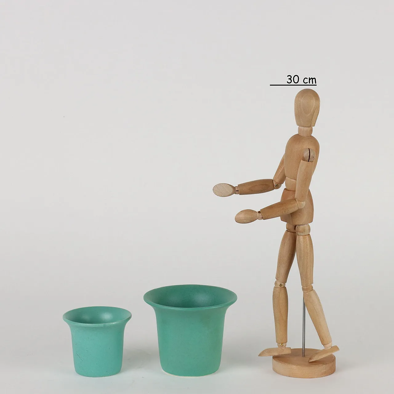 Pair of Richard Ginori San Cristoforo vases, 1940s 2