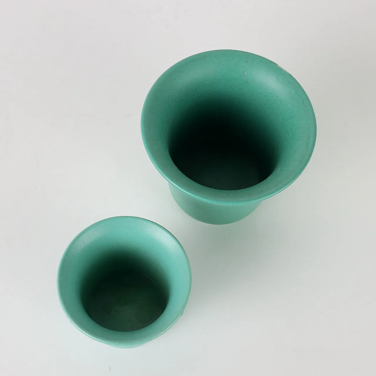 Pair of Richard Ginori San Cristoforo vases, 1940s 6