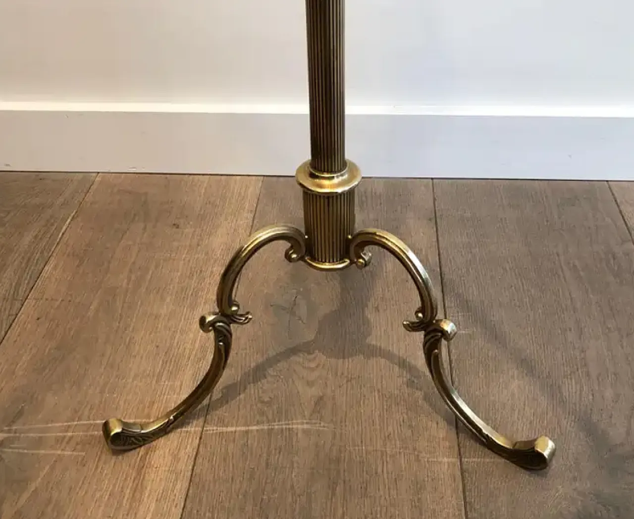 Porta asciugamani in ottone in stile neoclassico, anni '40 6