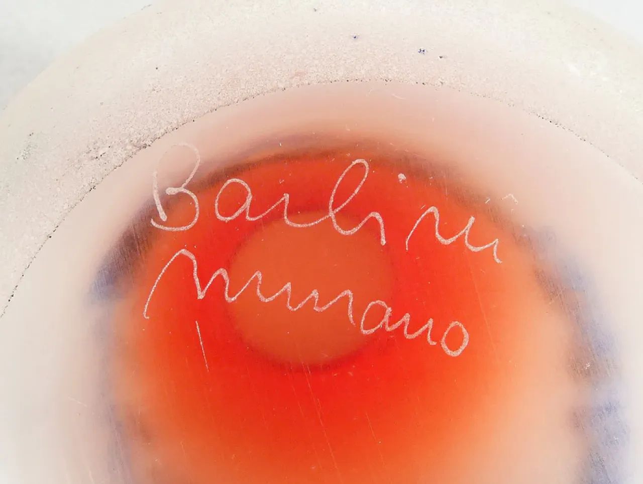 Scavo vase in blown sonorous glass by Alfredo Barbini, 1970s 5
