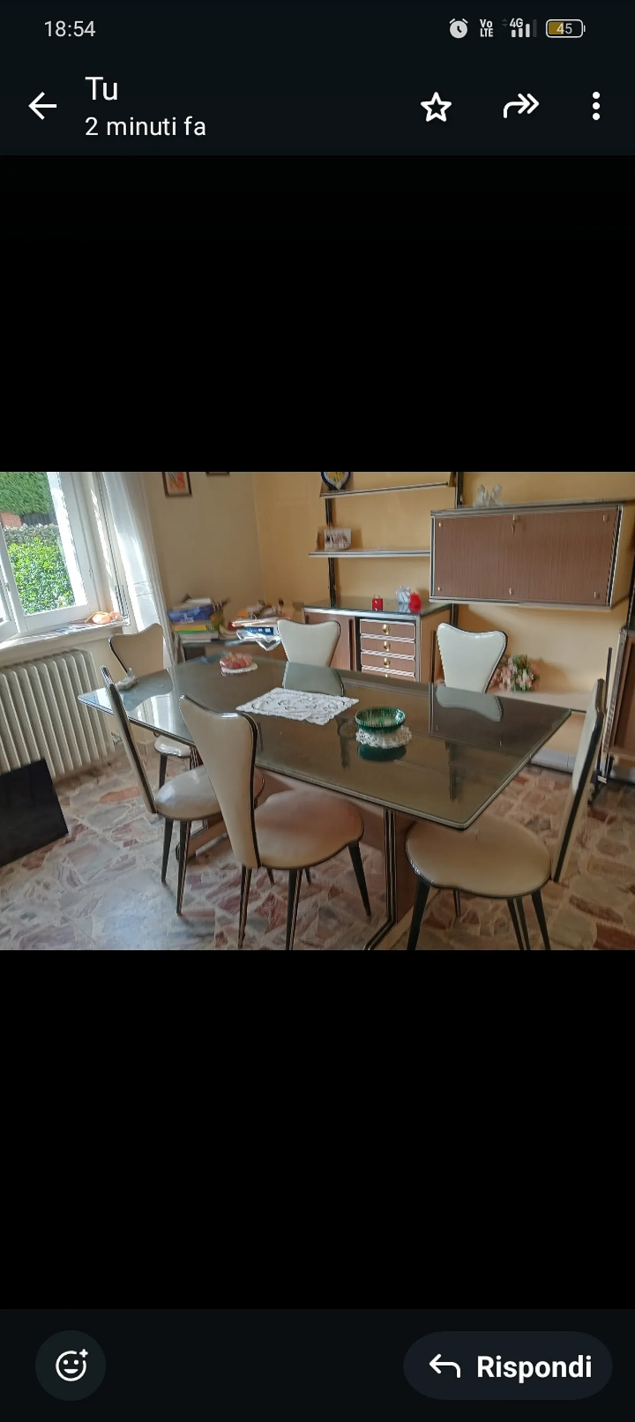 Living room furniture with table and chairs 2