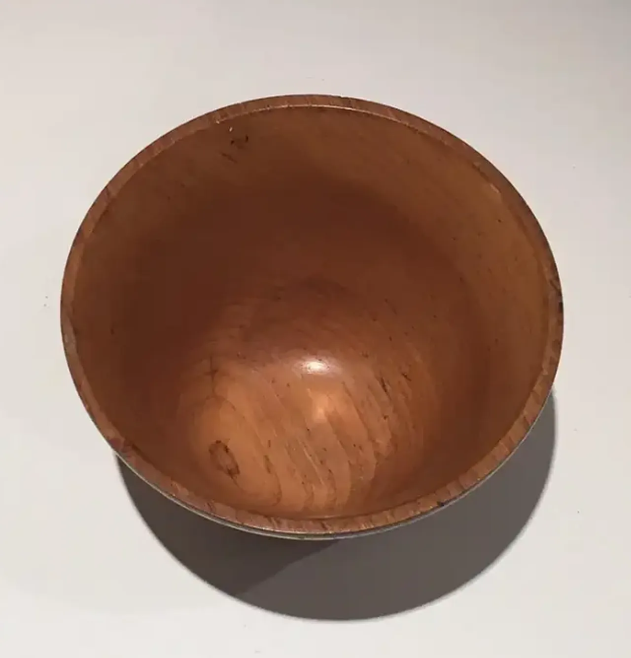 Ciotola in legno stampata nella pasta, anni '70 2