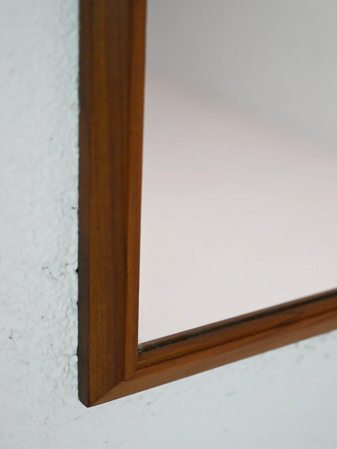 Specchio vintage rettangolare in rovere 5