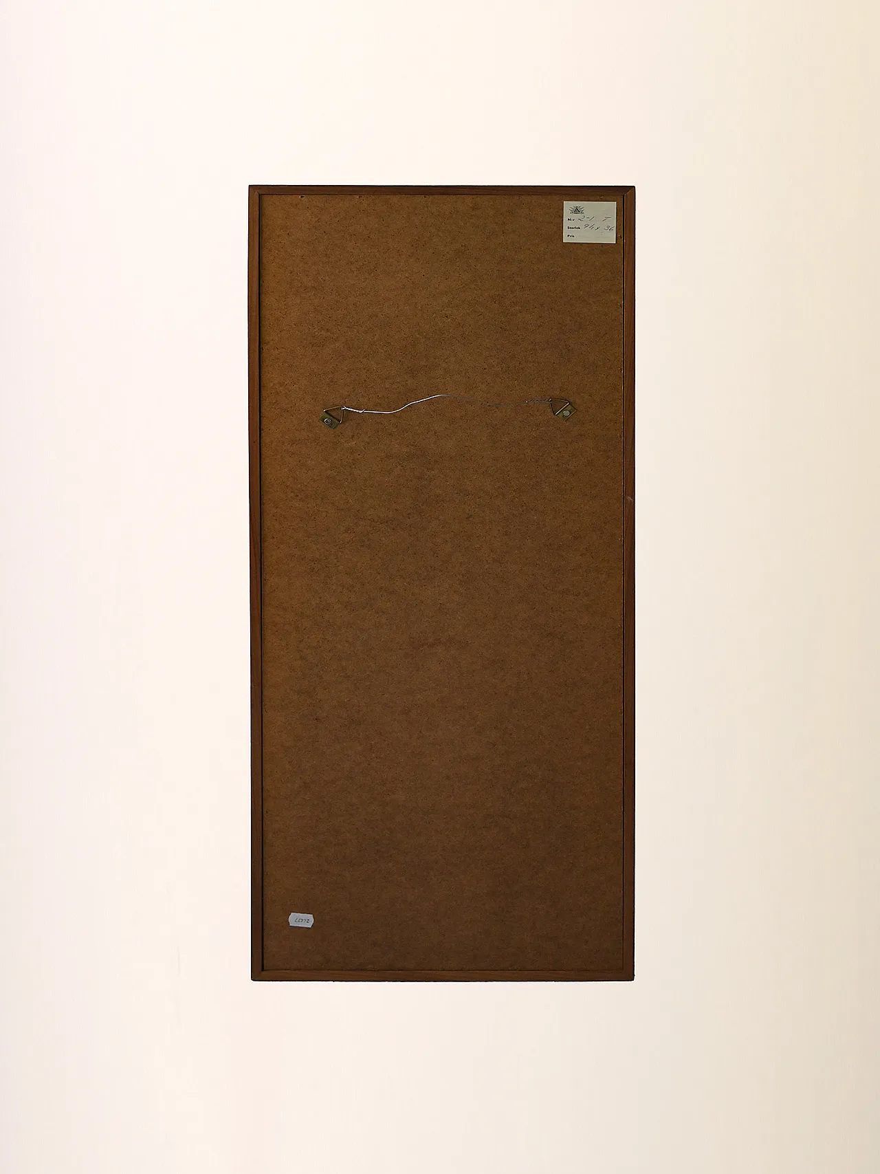 Specchio vintage rettangolare in rovere 6