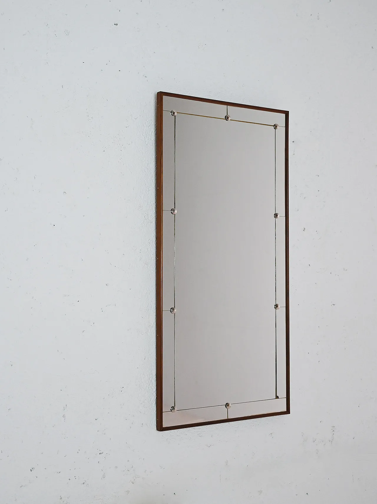 Vintage shelves with metal structure 1