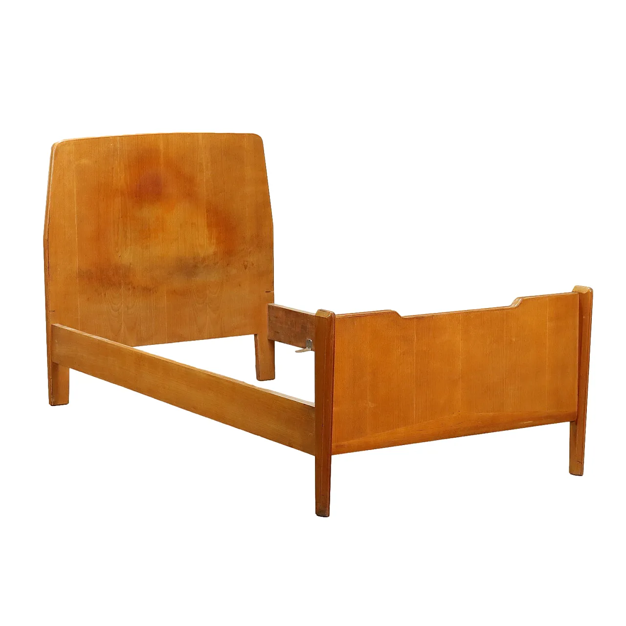 Single bed in ash veneer, 1950s 1