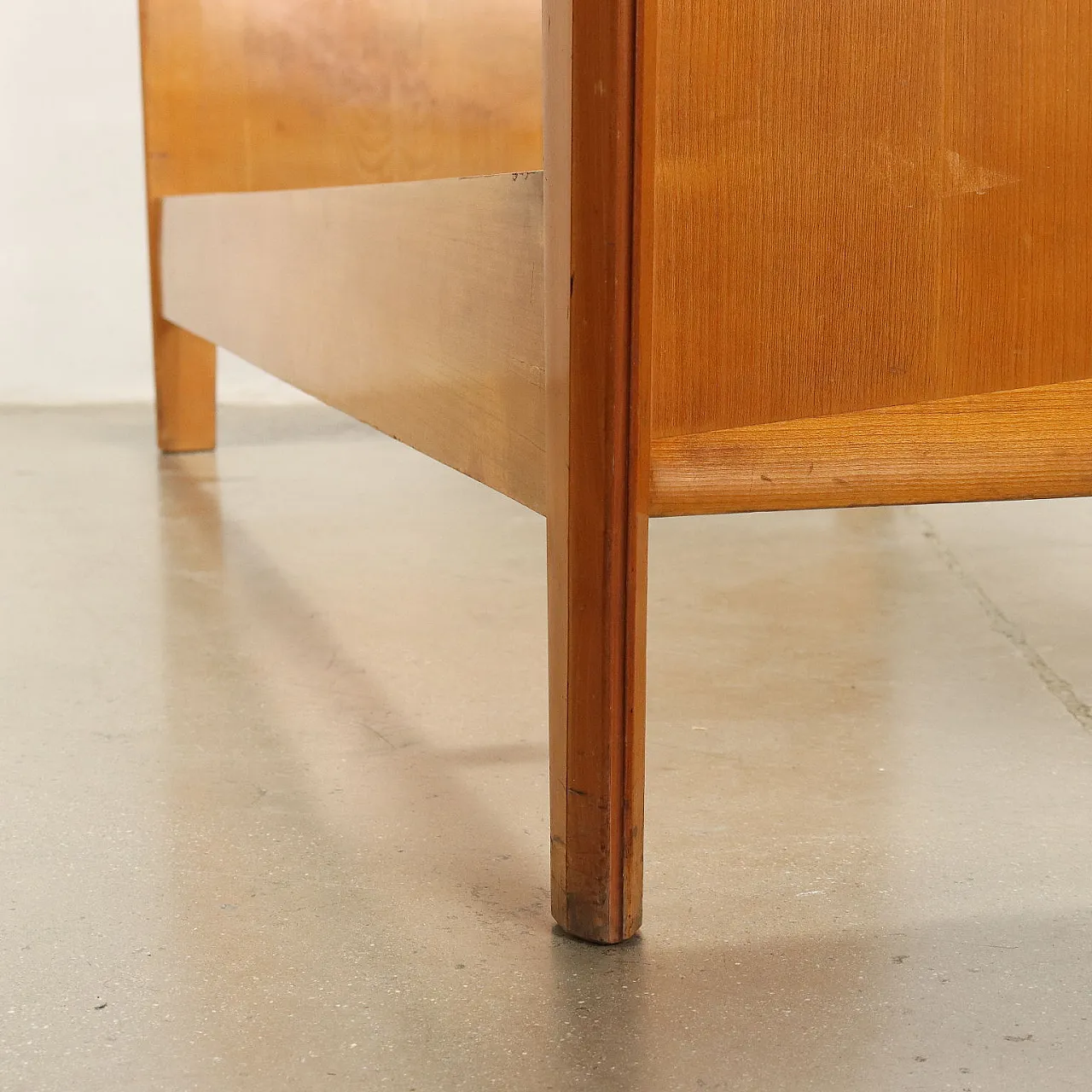 Single bed in ash veneer, 1950s 7