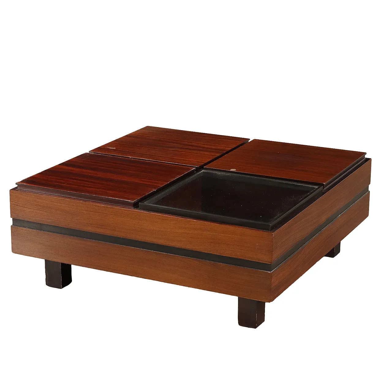 Coffee table in teak by Carlo Hanuer for Forma, 1960s 1