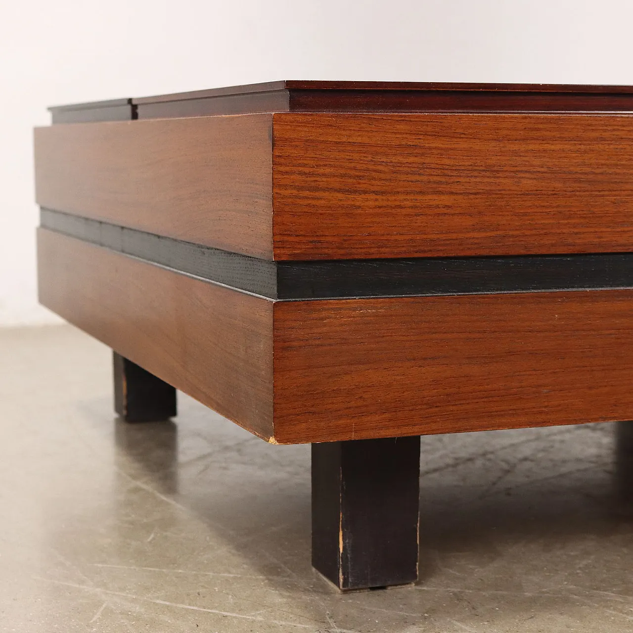 Coffee table in teak by Carlo Hanuer for Forma, 1960s 6