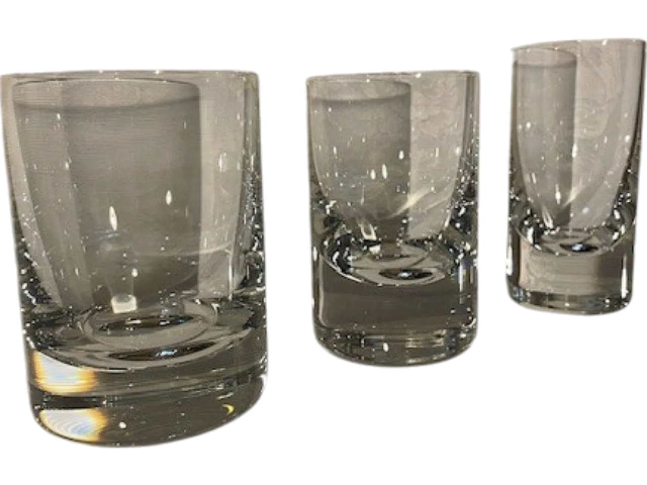 Servizio 36 Bicchieri cristallo di Sambonet per Baccarat, anni '70 5