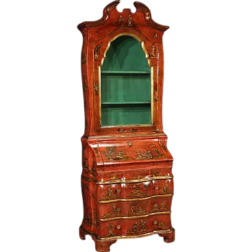 Trumeau Venetian lacquered and golden in Chinoiserie, '900