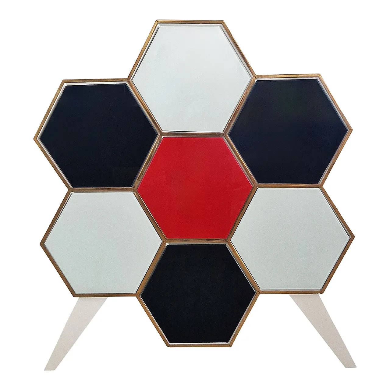 Cassettiera in vetro 1