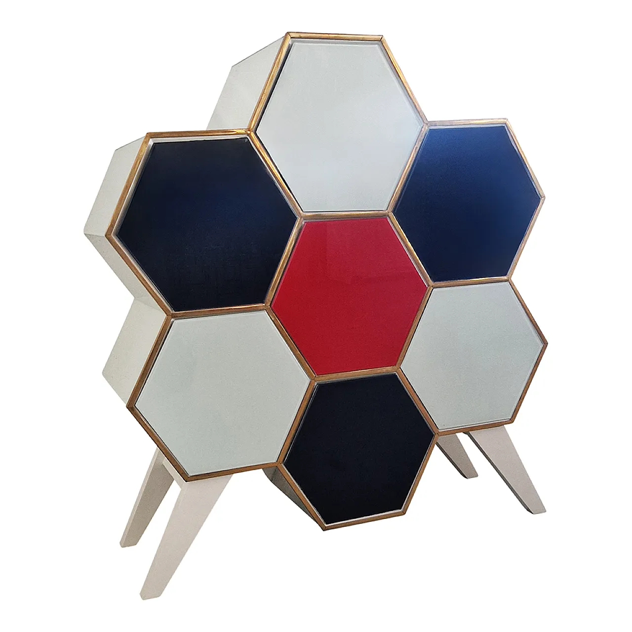 Cassettiera in vetro 2