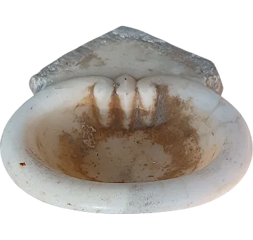 Marble stoup, late 17th century