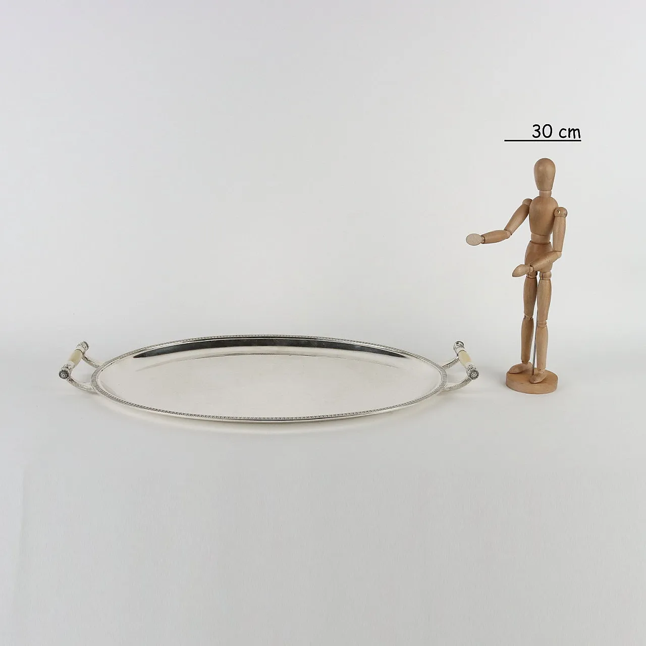 Messulam silver tray, 1940s 2