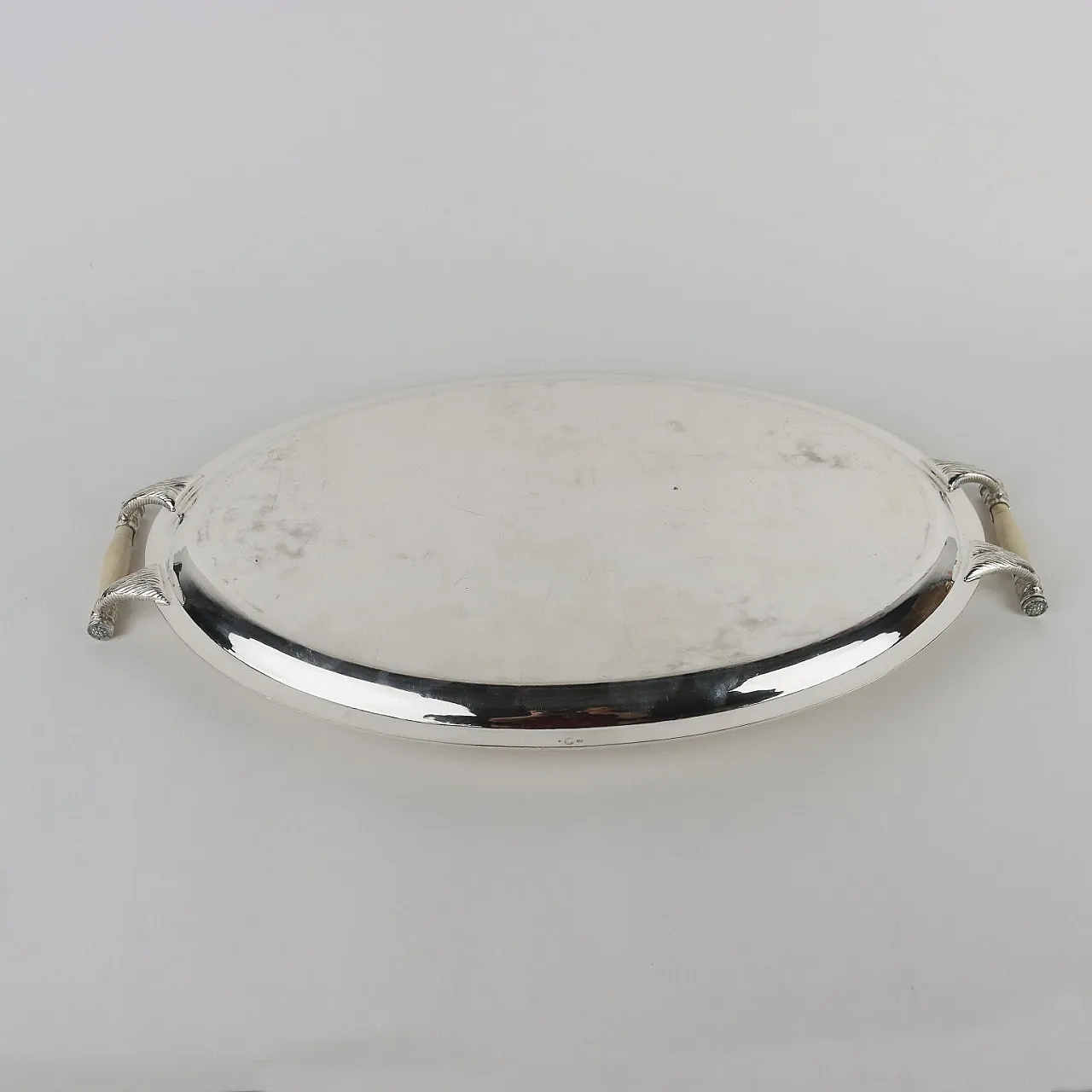 Messulam silver tray, 1940s 7