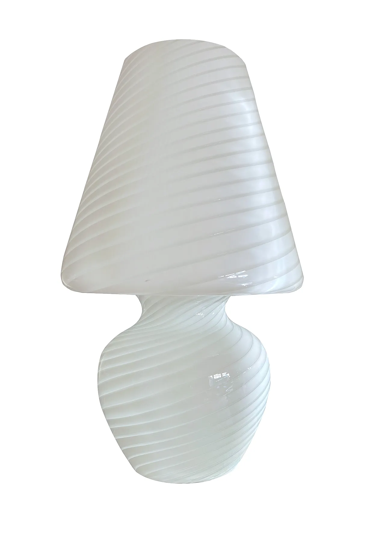 Large Murano Mushroom Lamp, 70s 1