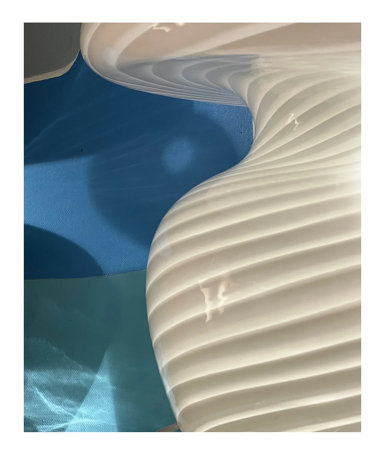 Large Murano Mushroom Lamp, 70s 6