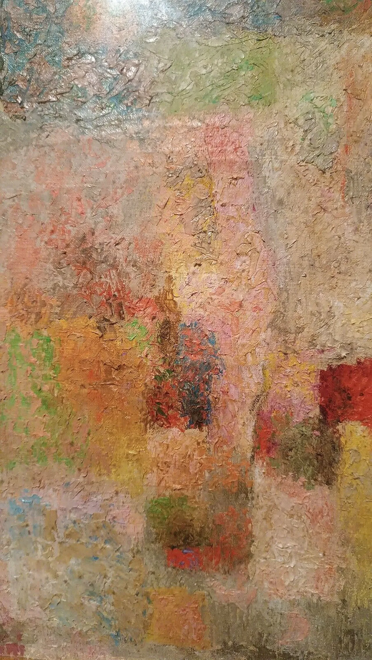 Omaggio a Klee, olio su tela di Lando Landini, anni '50 7