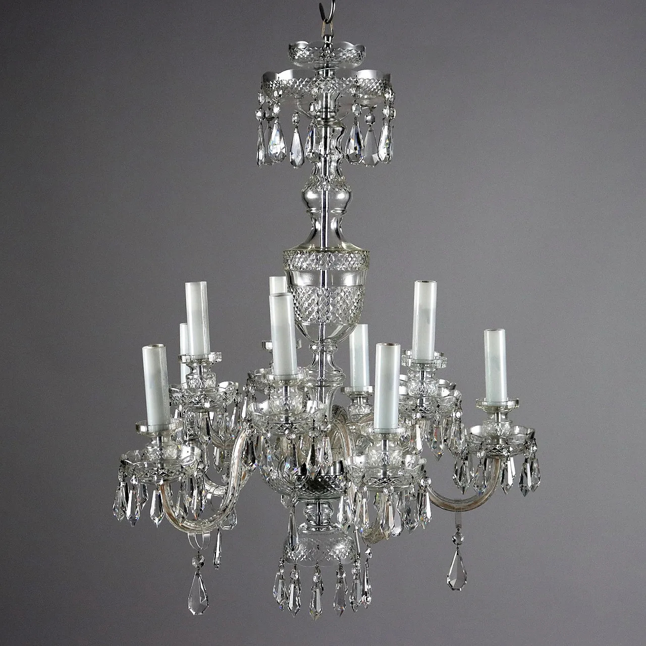 Bohemia crystal ten-light chandelier 1
