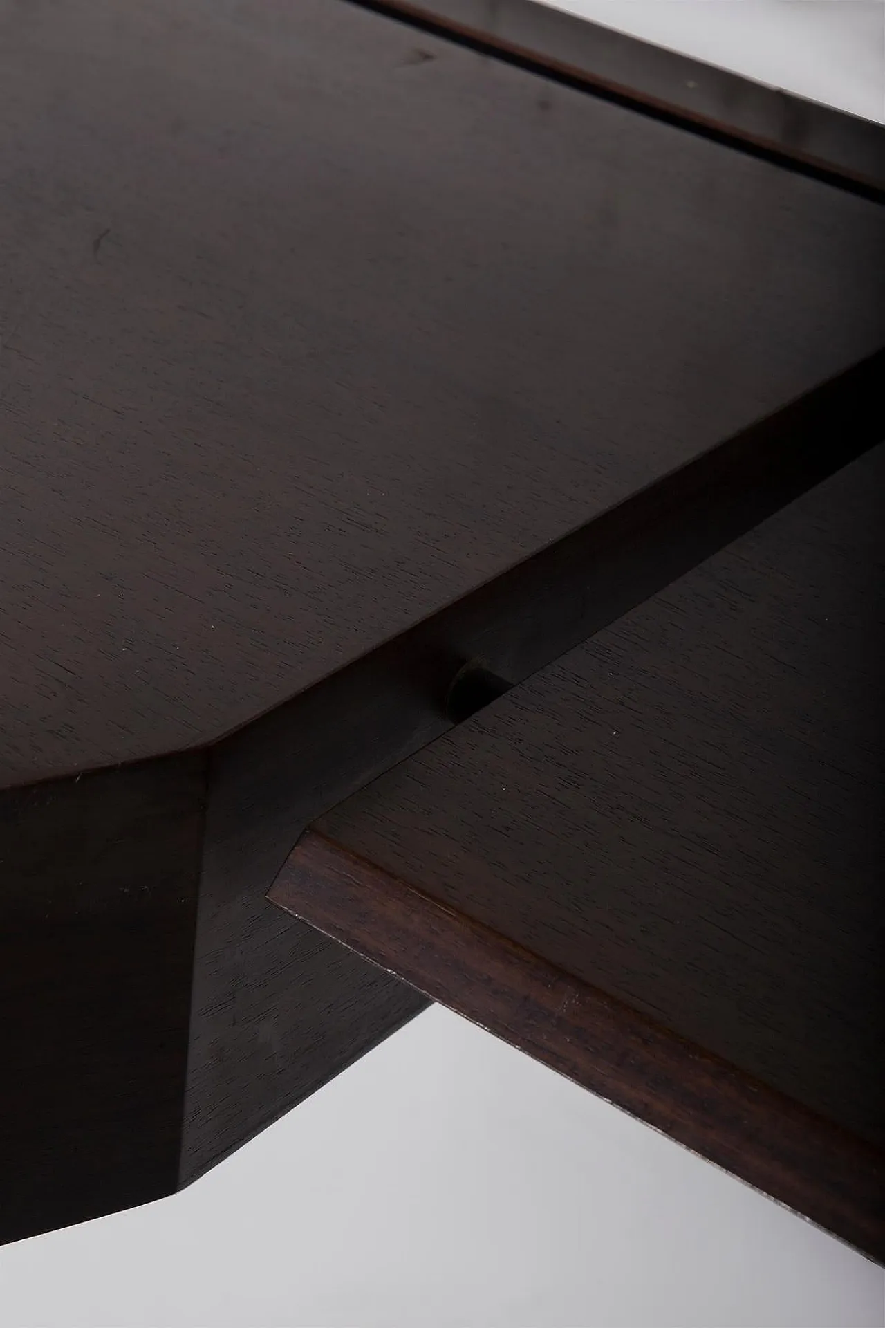 Consolle da parete in legno di Dino Cavalli, anni '60 12