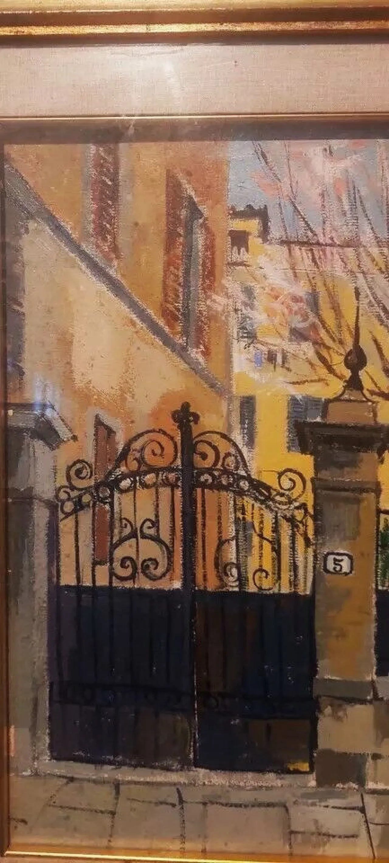 Primavera, olio su tela di Rodolfo Marma, anni '60 6