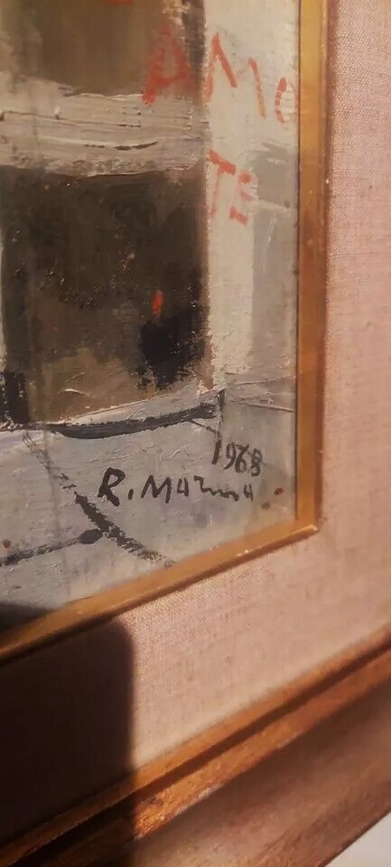 Primavera, olio su tela di Rodolfo Marma, anni '60 11