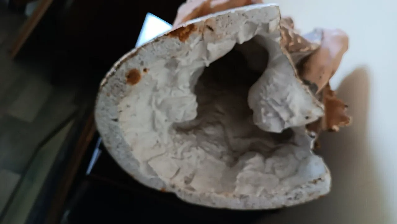 Pastore da presepe, scultura in gesso, fine '700 12