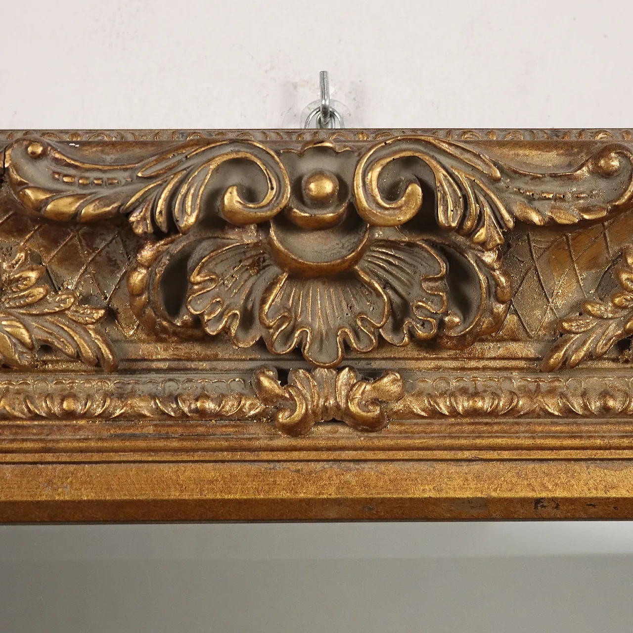 Beveled mirror with gilded carved frame 4