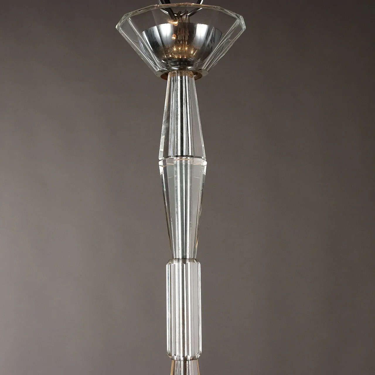 Vintage Ceiling Lamp Murano Glass Italy 1930s-1940s 7