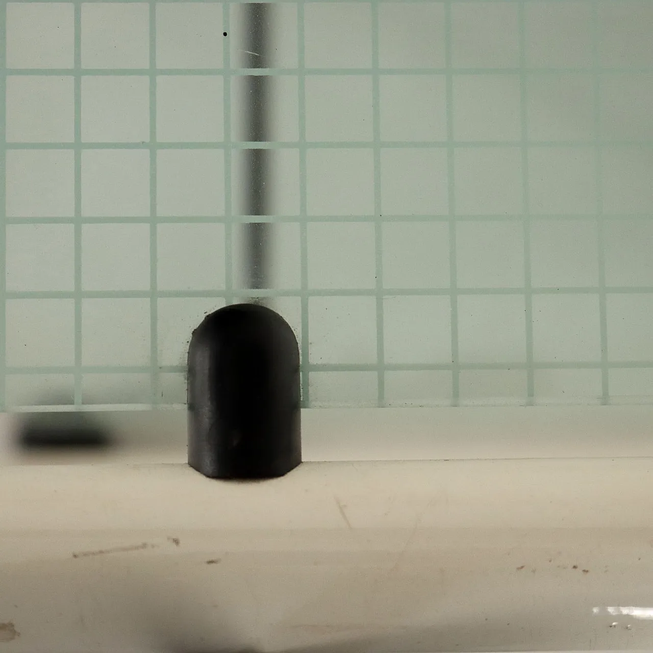 Bar cart with lacquered metal frame and double screened glass top, 1980s 6