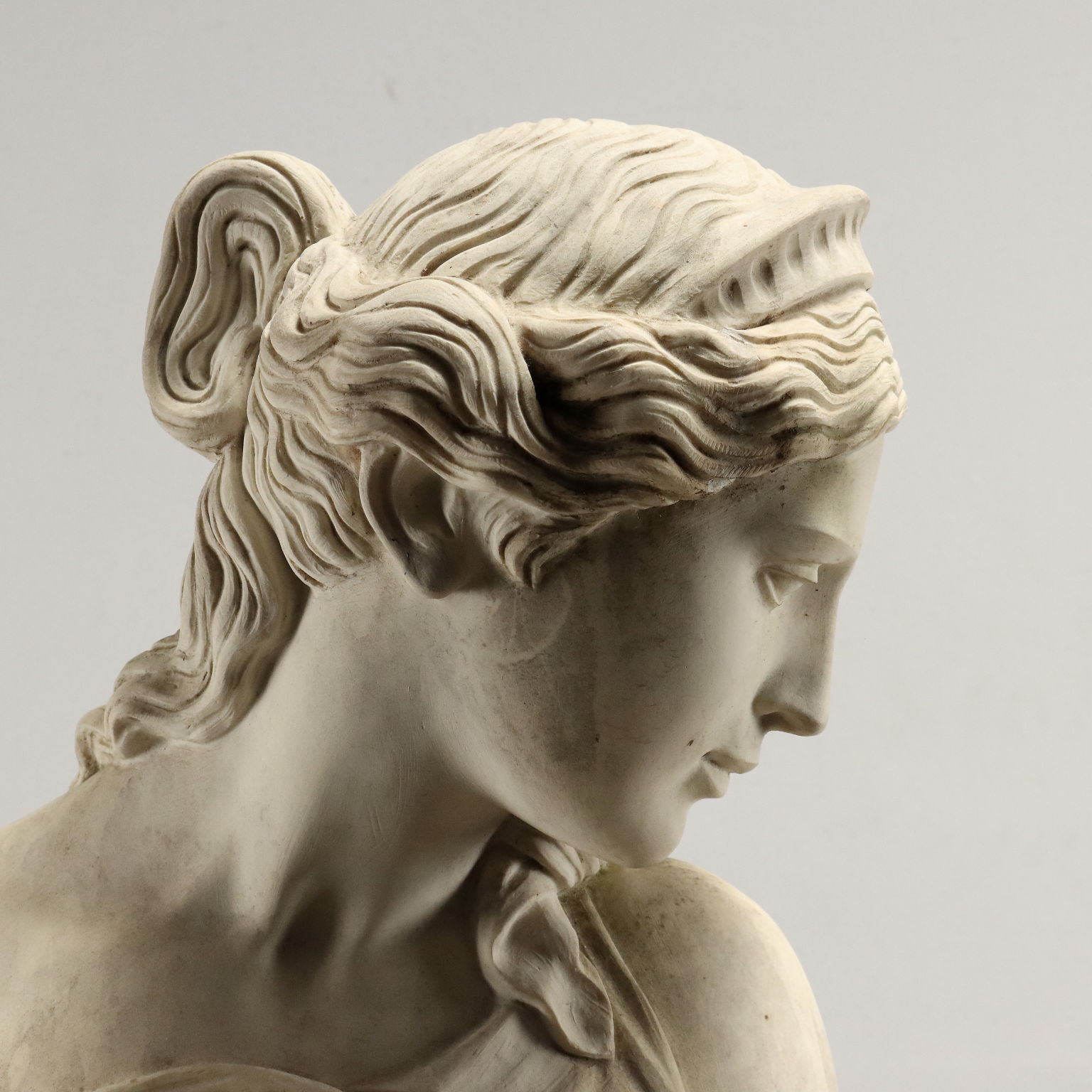 Dal Torrione, Venus at the spring, synthetic marble sculpture