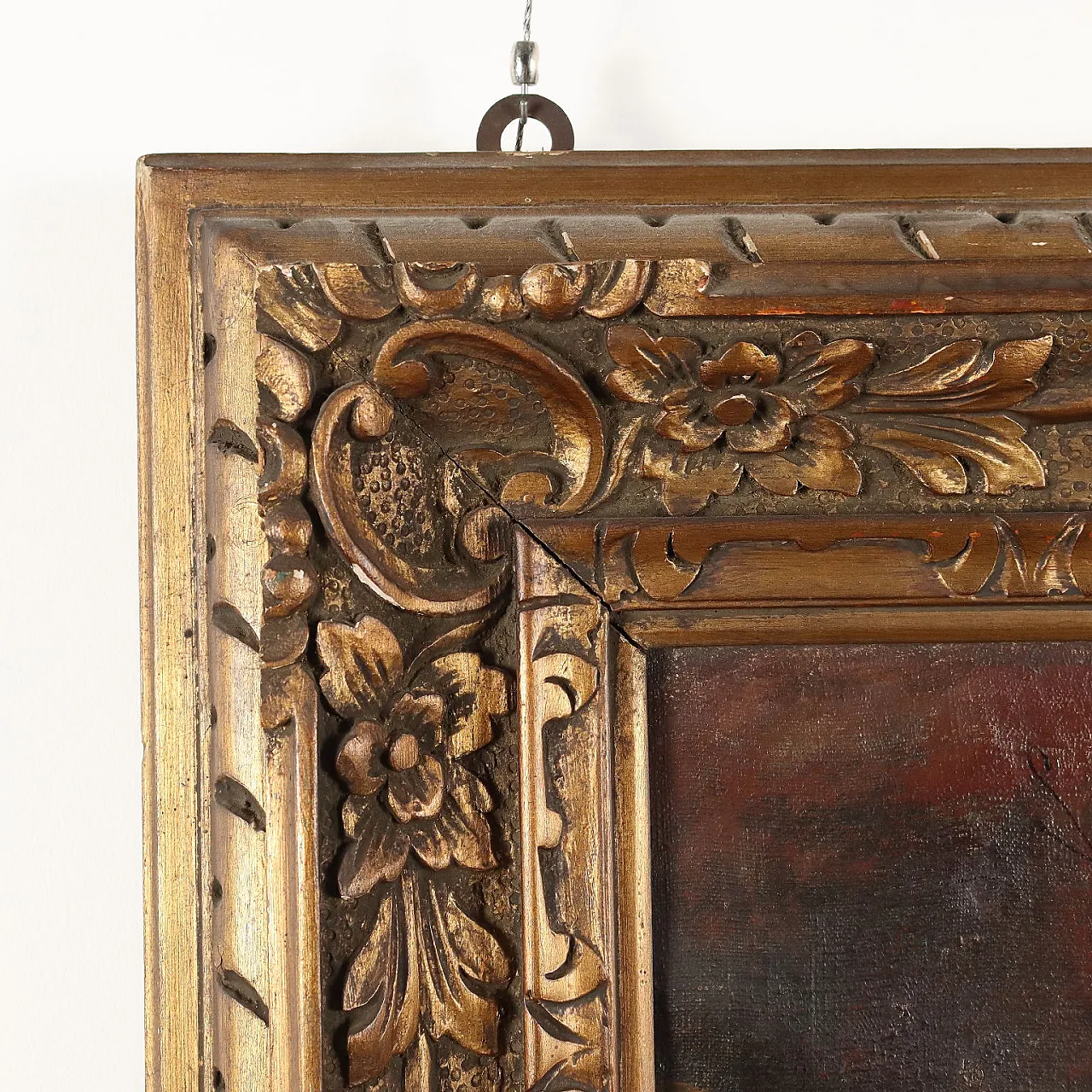 Salvatore Balsamo, Gallant scene, oil on canvas 9