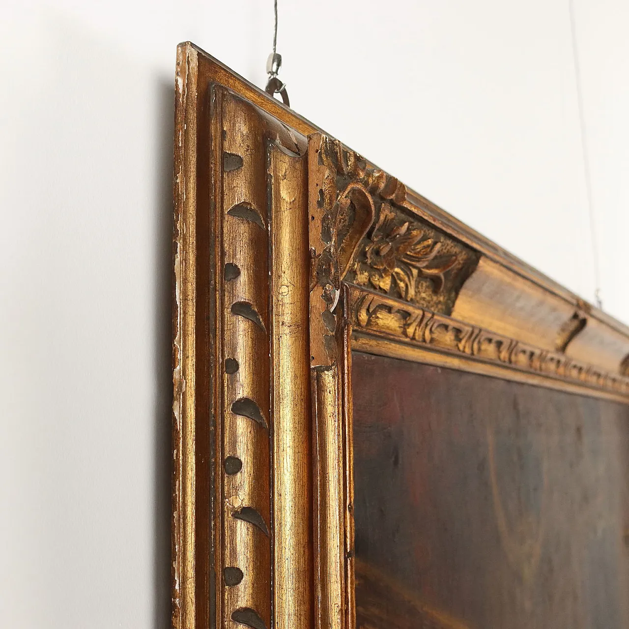 Salvatore Balsamo, Gallant scene, oil on canvas 10