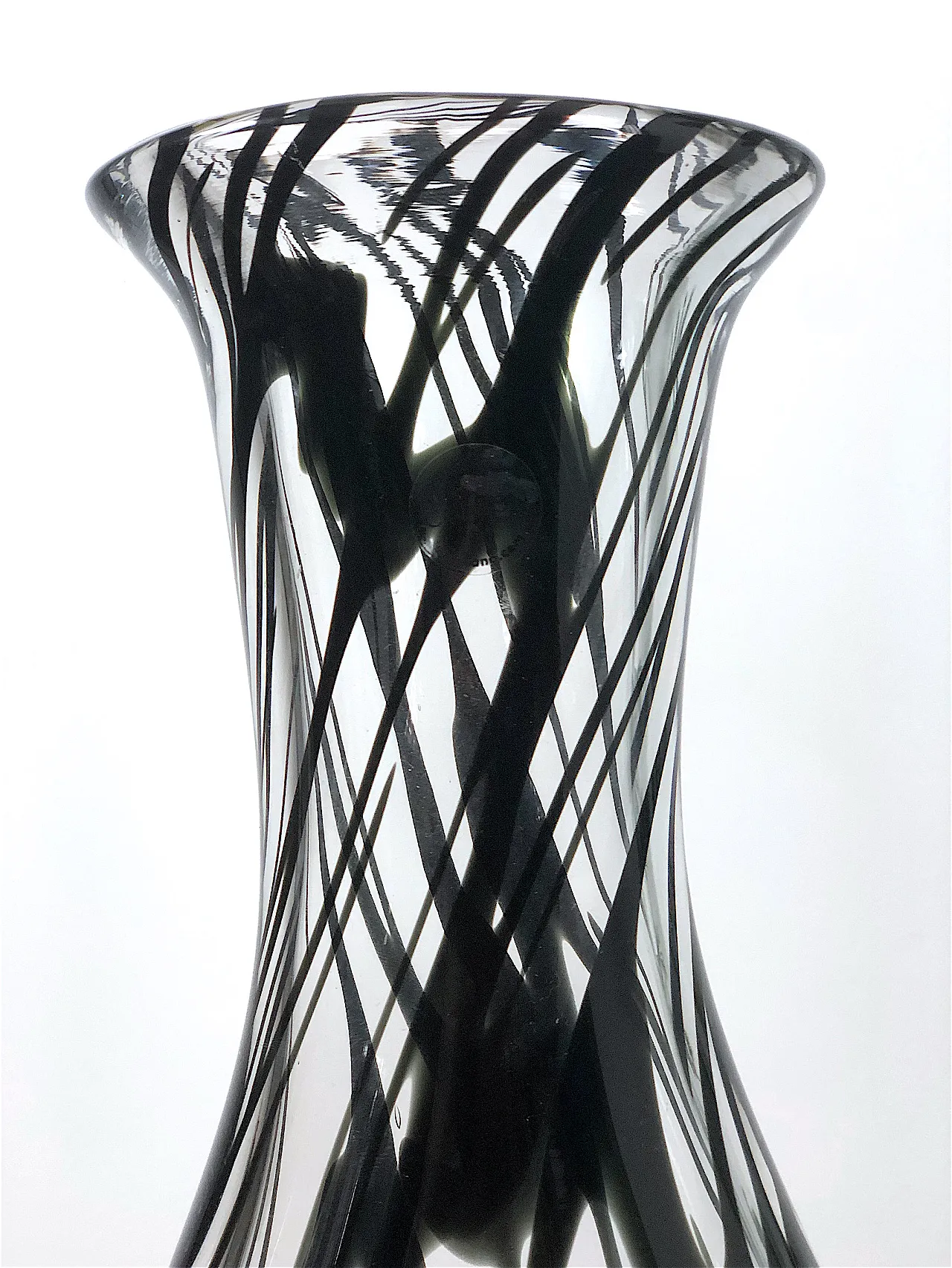 Murano Glass Vase NASON Vintage 70s - Made in Italy - 3