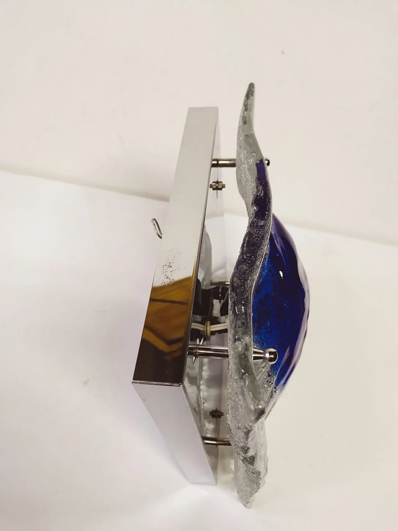 Murano wall light by Mazzega, 1970s 5