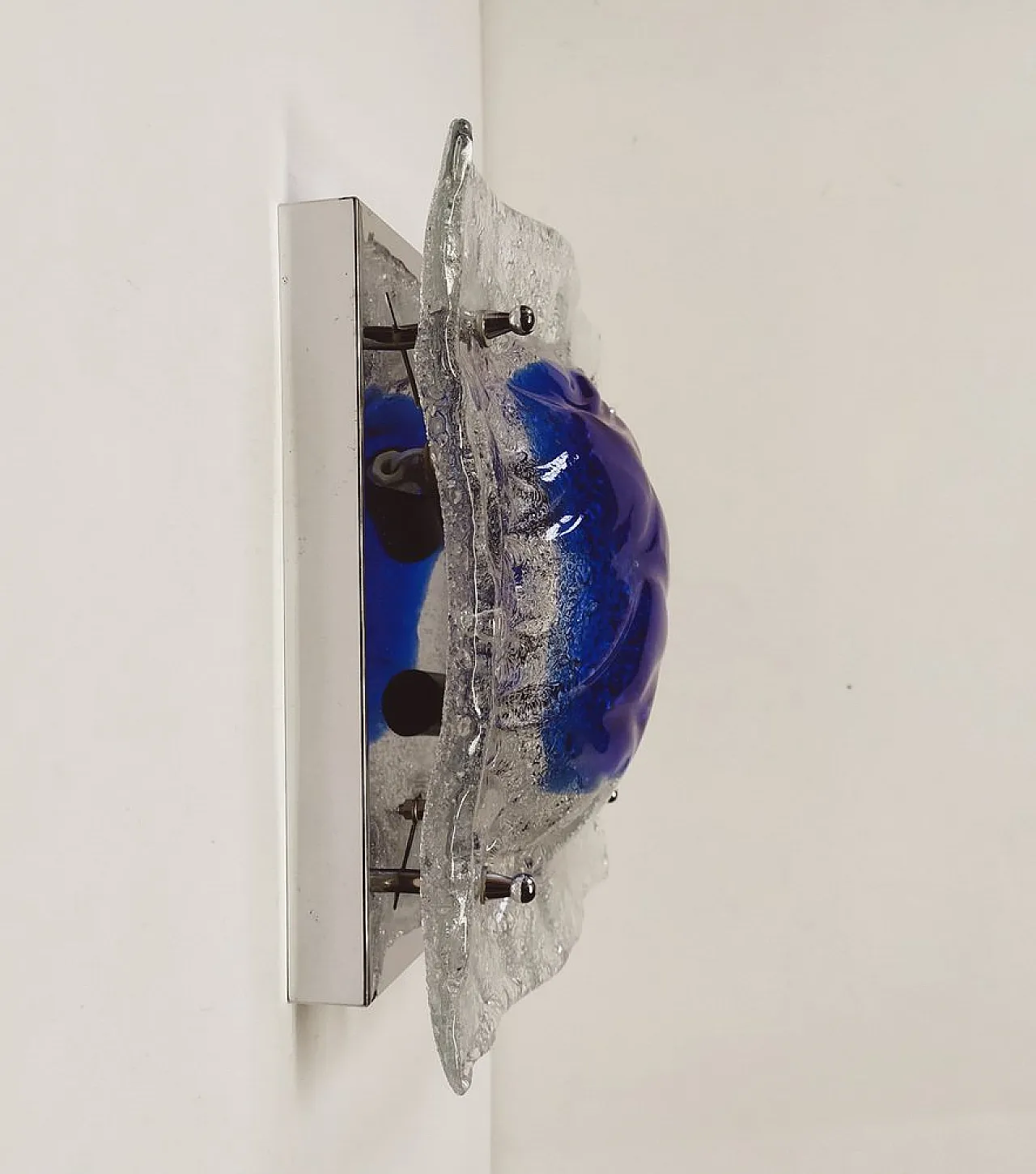 Murano wall light by Mazzega, 1970s 7