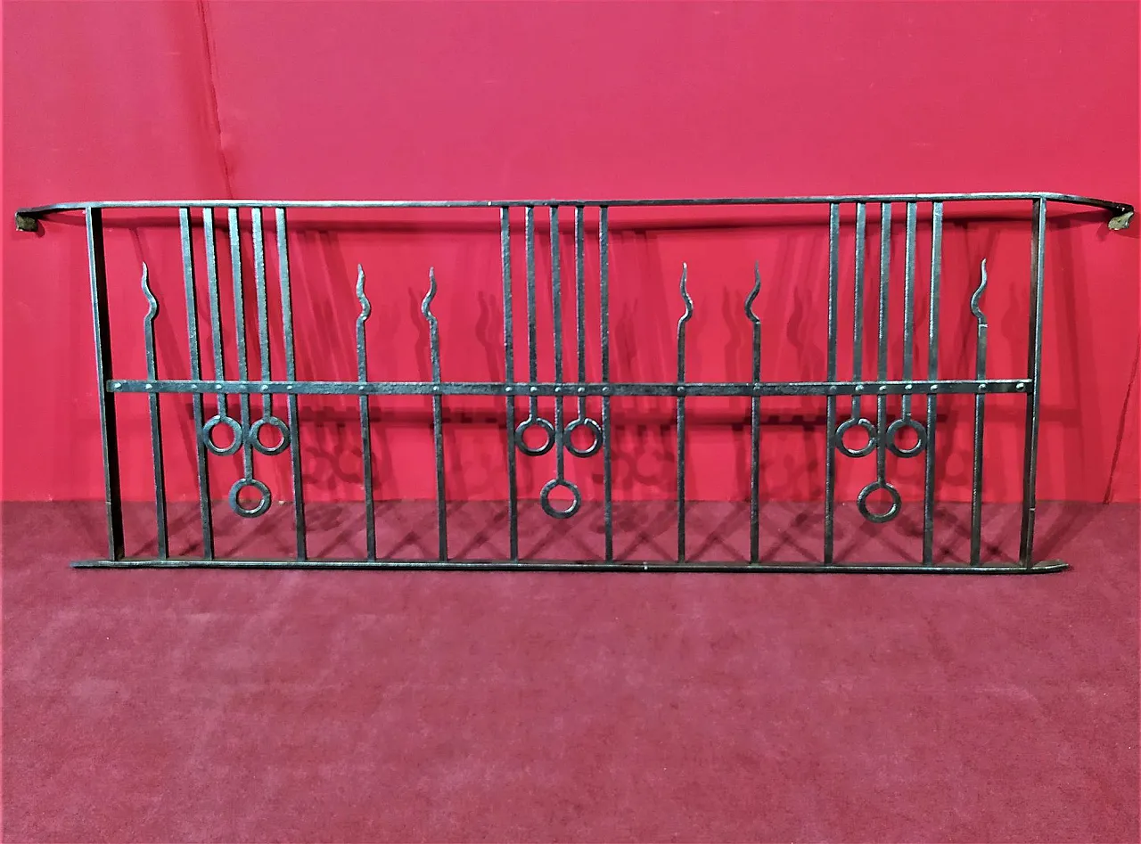 Parapetto in ferro battuto, '800 6