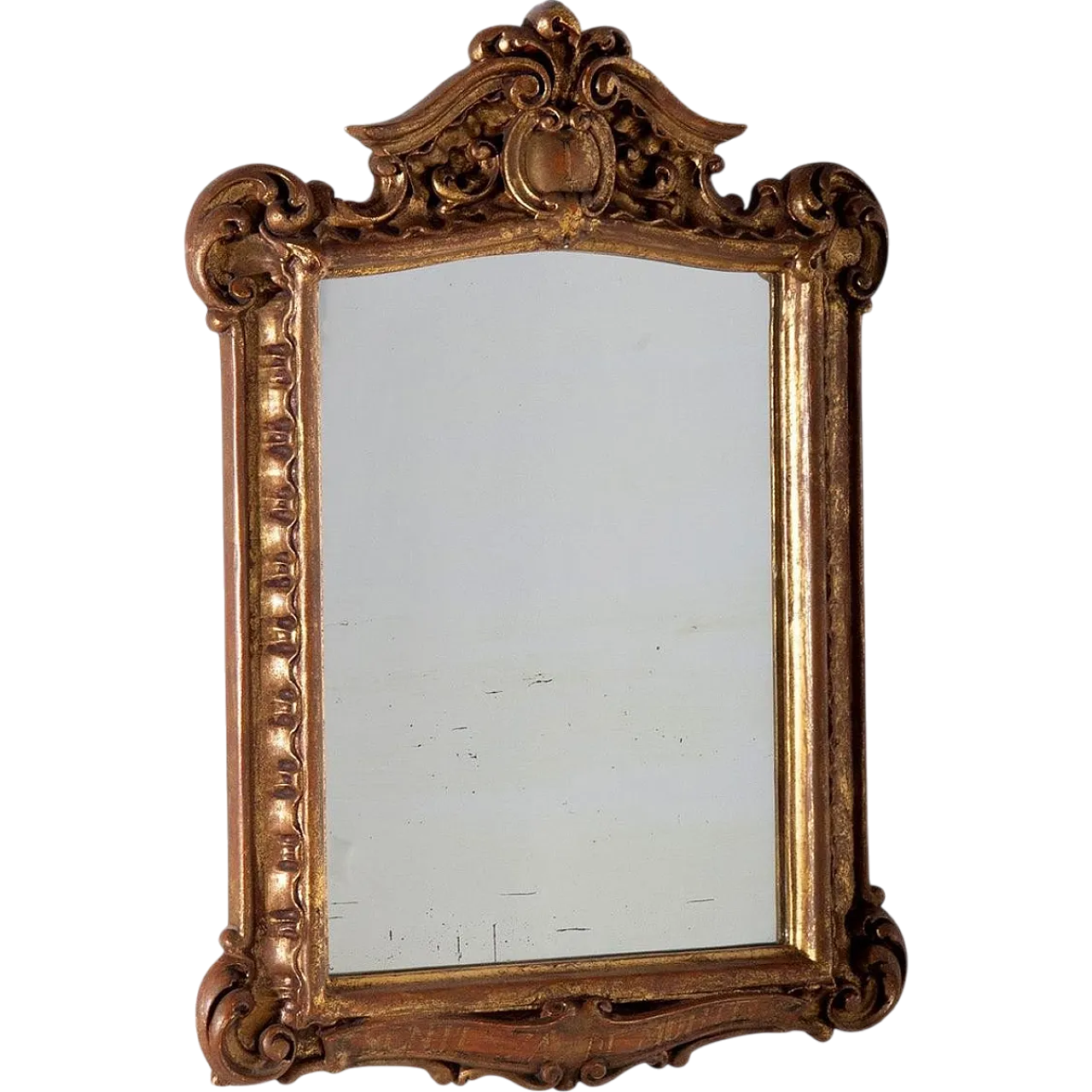 Mirror with gilded wooden frame, 18th century 11