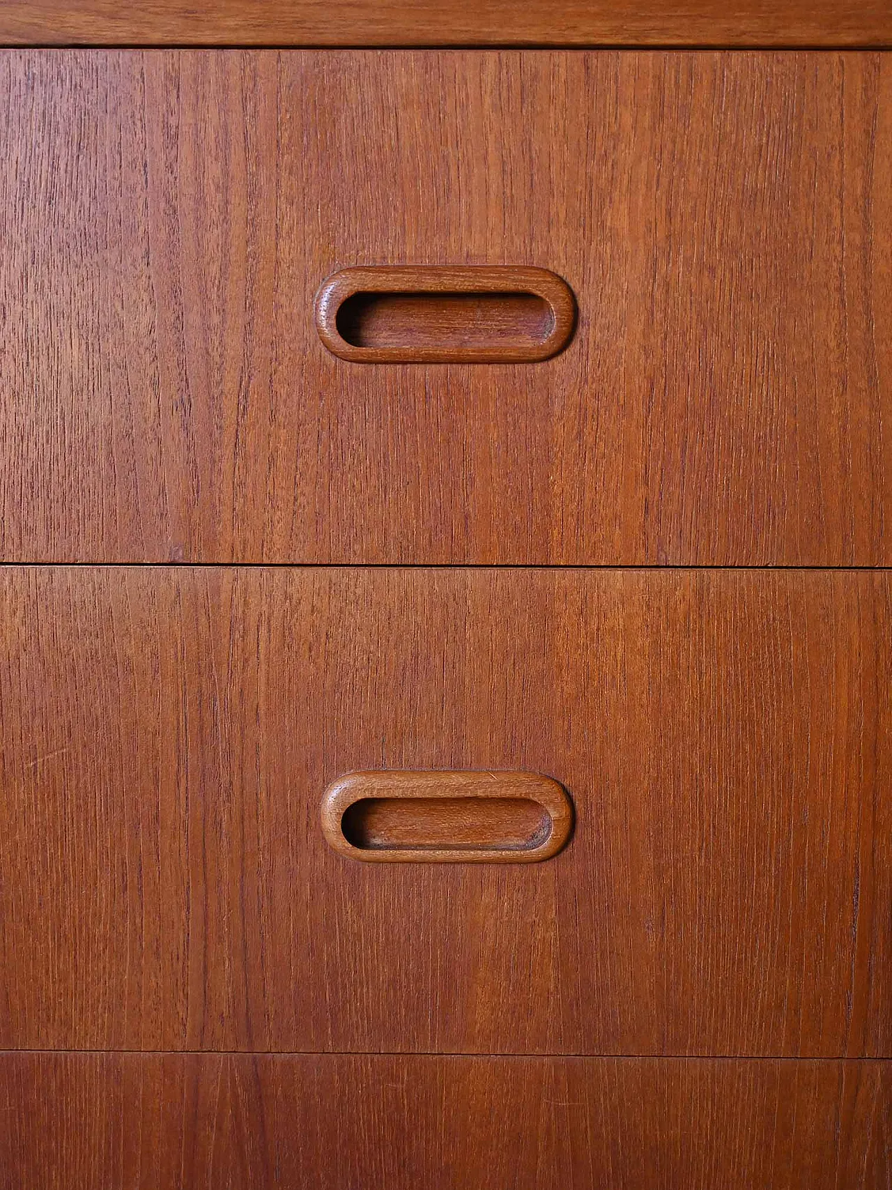 Vintage teak chest of drawers 7