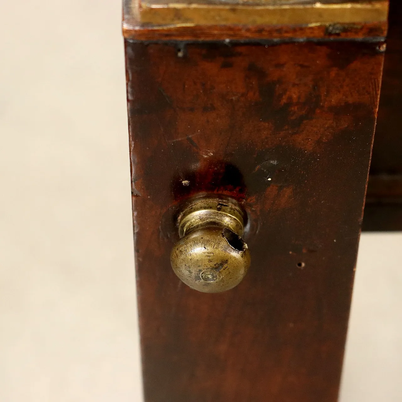 Letto singolo Impero in noce, primo '800 8