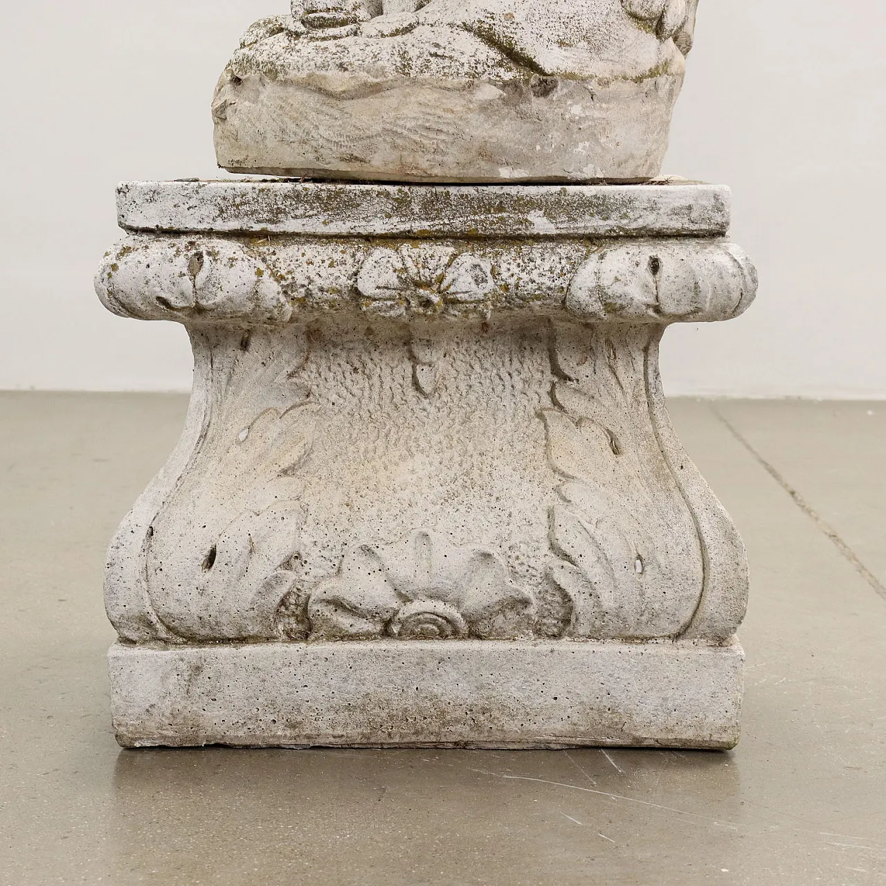 Coppia di statue di popolani in graniglia, inizio '900 8