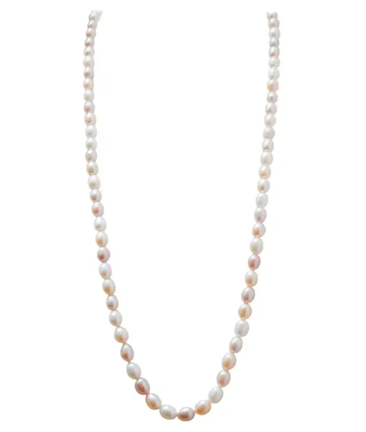 Collana di perle multicolore, anni '50 1