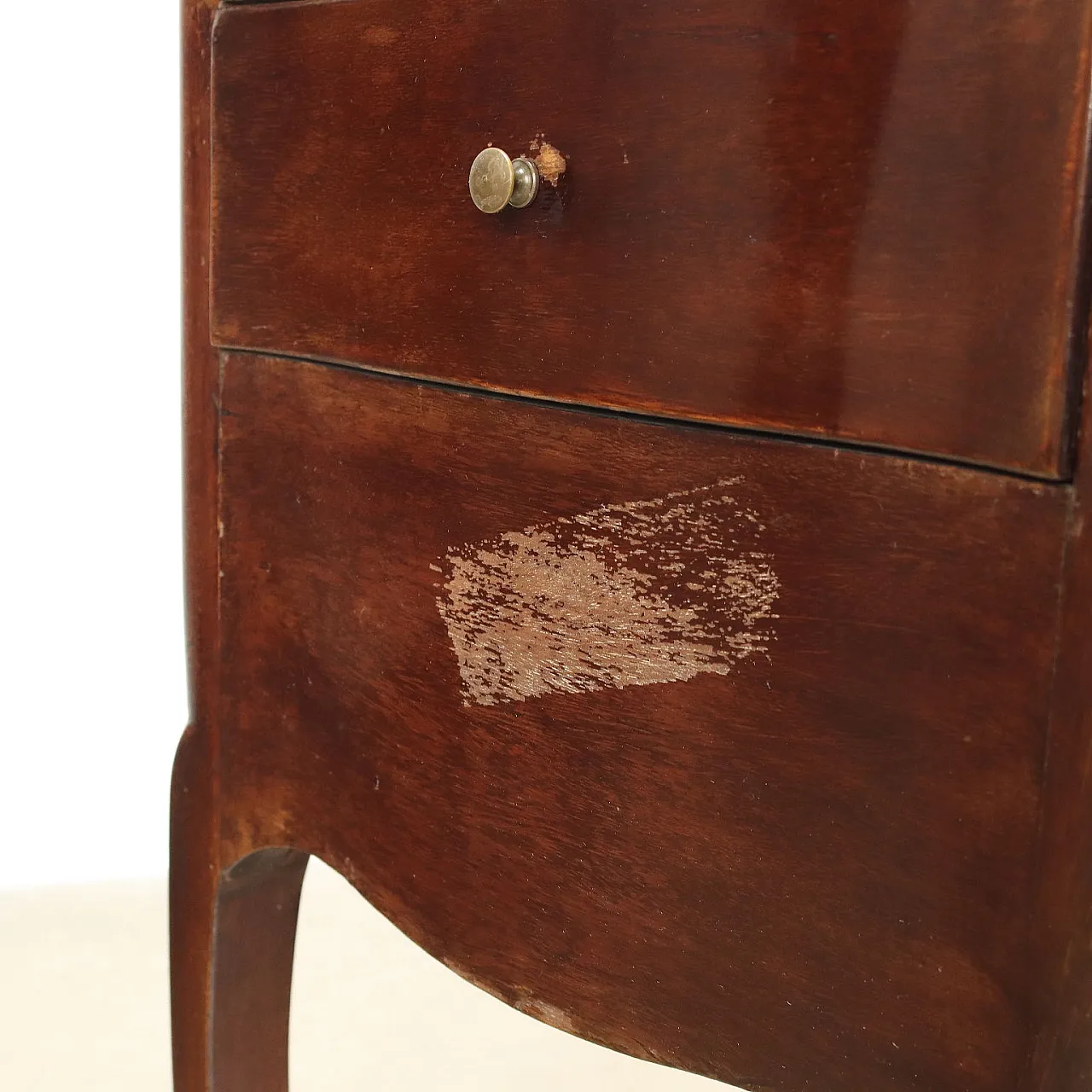 Tavolino da lavoro in mogano, primo '900 6