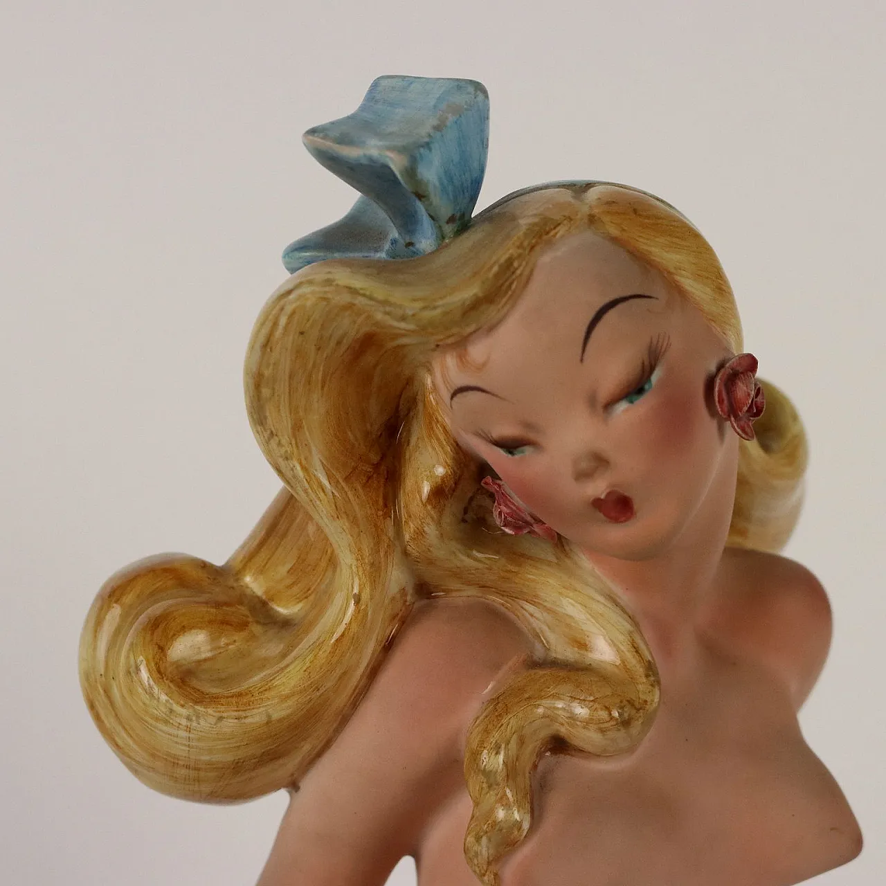 Tiziano Galli, Nudo femminile, scultura in ceramica, anni '50 4