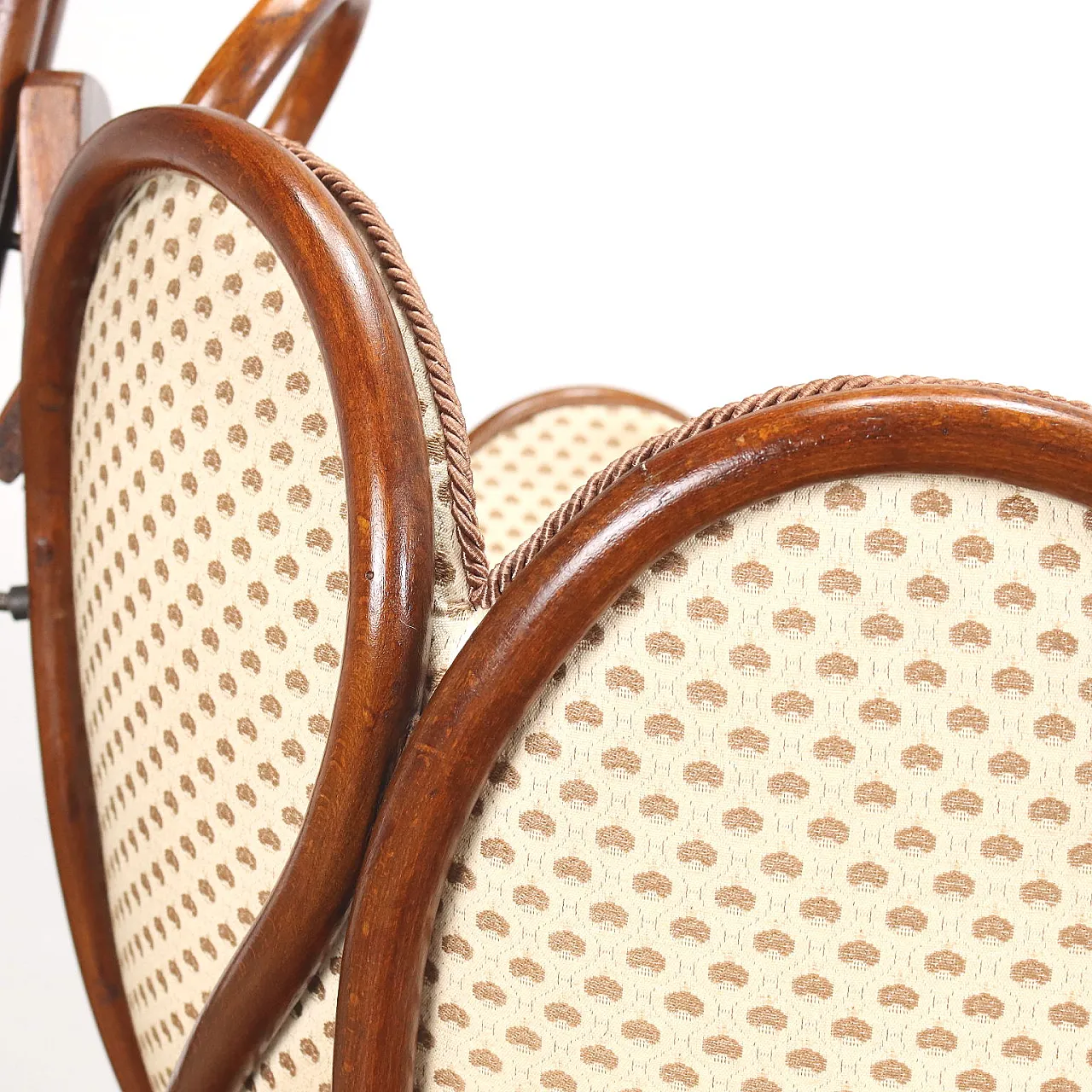 Culla a dondolo Liberty in faggio di Jacob e Josef Kohn, '800 7