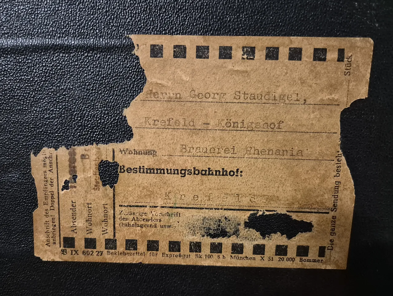 Macchina da scrivere Olympia, col. Von Stauffenberg, primo '900 1