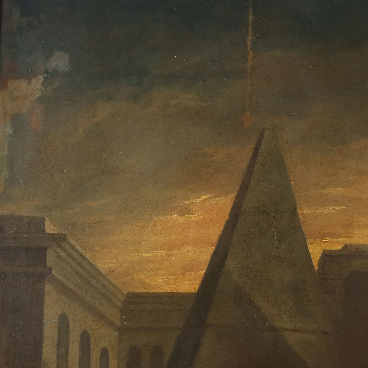 Dipinto Gesù e i Bambini, olio su tela, '700 9