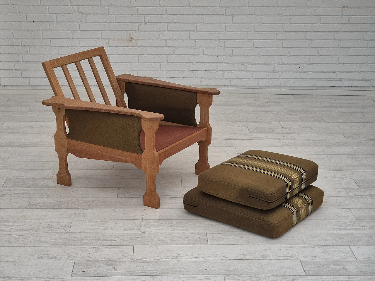 Danish club chair, 70s 7