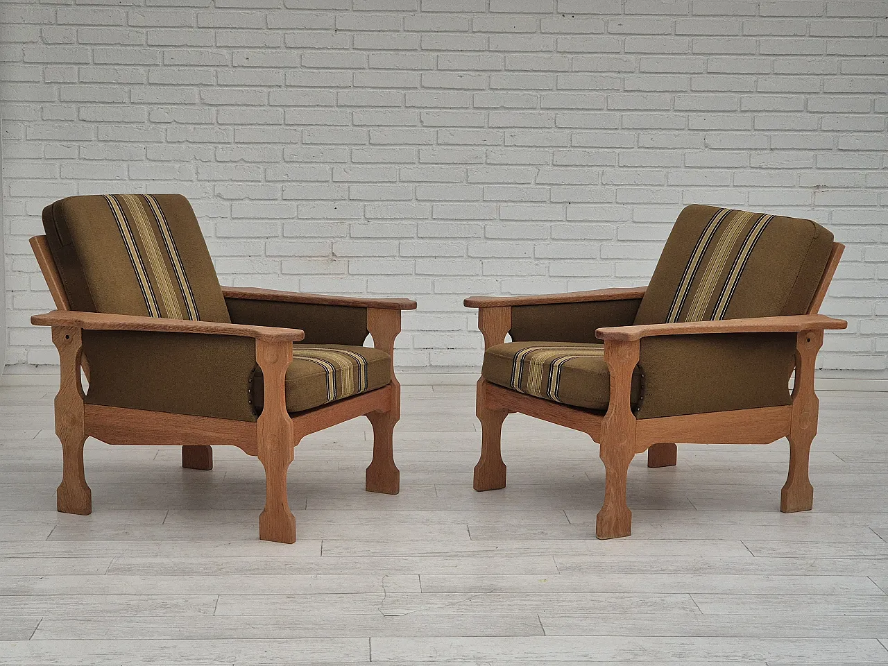 Danish club chair, 70s 8
